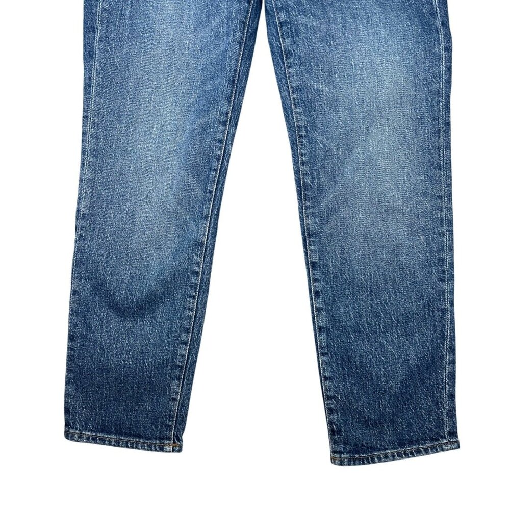 Madewell Womens Classic Straight Jeans Size 24 Blue Denim Fair Trade Certified - Picture 5 of 14